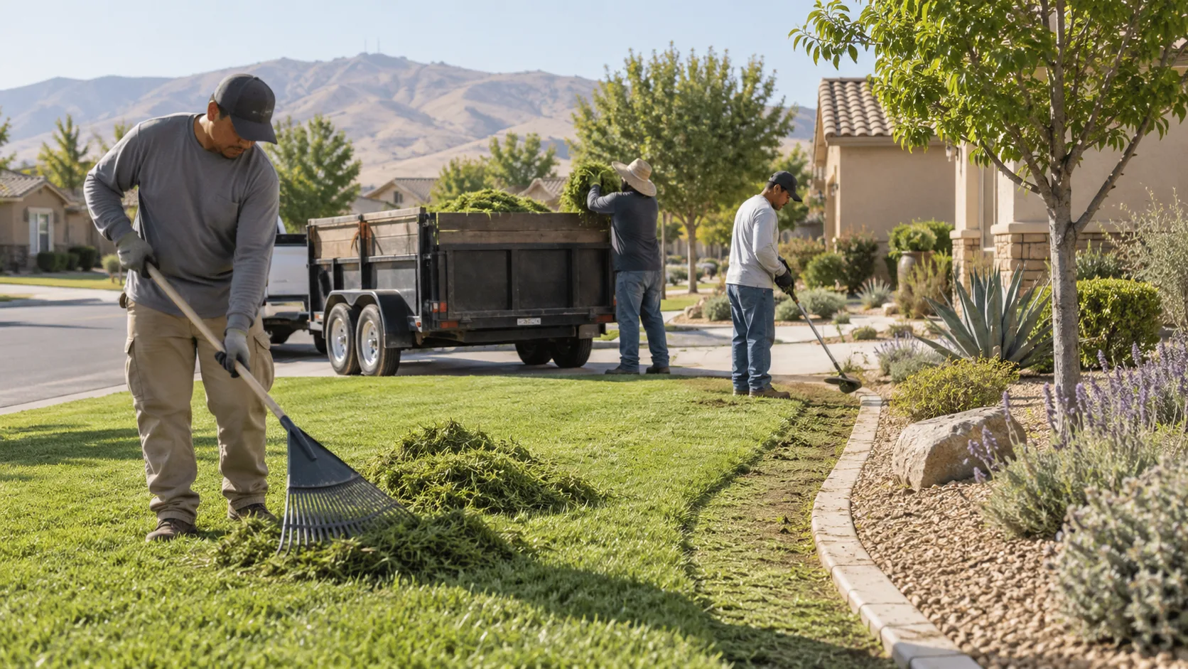 Grass & Lawn Debris Removal